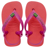 Baby Brazil Logo Flip Flop Sandals
