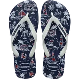Men's Top Nautical Flip Flops