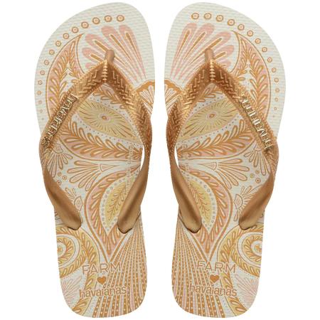 Havaianas’ Women’s FARM Rio Papillon Top Flip Flops
