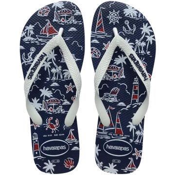 Men's Top Nautical Flip Flops