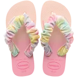 Kids' Fluffy Flip Flops