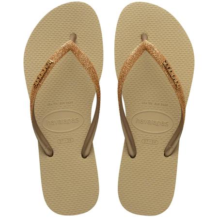 Havaianas Women's Slim Glitter II Flip Flops.